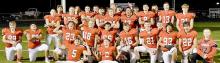 The Ainsworth Bulldog Football Team wrapped up their 2024 season will 3-5 season and celebrated their third straight District Championship. The Bulldogs lost to the Kenesaw Blue Devils in first round Class D2 playoffs that ended their 2024 season. The Bulldogs will say farewell to nine seniors, Morgan Kinney, Ryan Salzman, Owen Blumenstock, Logan Schroedl, Angel Ajin, Mason Painter, Cole Swanson, Aiden Jackman and Jacob Held.