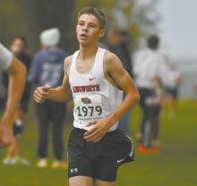 Junior Holden Beel saw success at several meets, including placing top ten at six meets this season.