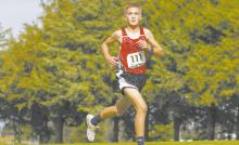 Photo Courtesy of Lauren Osborne AMS seventh-grader Blake Hansmeyer won the Broken Bow Invite, running 1 mile in a time of 5:49.