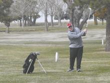 David Cook shot an 81 during the triangular on Thursday.