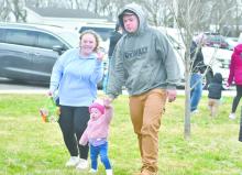 Hayley and Henry Beel took their daughter, Briar, to the egg hunt hosted by the Sandhills Care Center. The Care Center’s egg hunt featured a visit from the Easter Bunny and several local vendors selling their goods.
