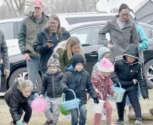 Long Pine Rural Fire Department Hosts Easter Egg Hunt