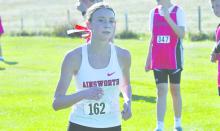 Freshman Reagan Moody was the fastest Lady Dawg at the Conference meet, bringing in a runner up medal in a time of 20:36.