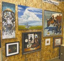 Several area artists were given awards at the state showcase in Ogallala.