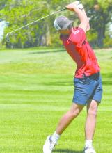 Senior Aiden Jackman shot a 97 at the Highway 20 Invite.