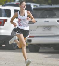 Freshman Reagan Moody looks to be a force to be reckoned with in her first high school season.