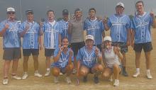 A group of area locals won the co-ed softball tournament held on Sunday, August 3. The team consisted of (back row left to right): Witten Painter, Morgan Kinney, Ryan Salzman, Colinn Winkelbauer, Zaine Evans, Chris Fernandez, Tagg Buechle, and Logan Schroedl. Front row: Willa Flynn, Kinsey Buechle, and Breanna Fernau.