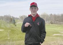 Freshman Jaxon Rucker placed eighth during the Ord Invite. Rucker shot a 78 on 18 holes.