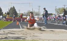 Senior Owen Blumenstock qualified in the triple jump. Blumenstock placed eighth, jumping 40-11.5.