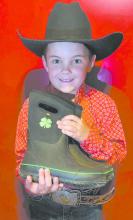 Eli Lehn Wins Bog Boot Contest