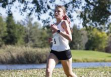 Reagan Moody placed second at the West Holt invite, running in 21:14. Photo Courtesy of Prep Running Nerd