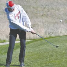 Freshman Jaxon Rucker tied for 25th at the West Holt Invitational, carding an 89.