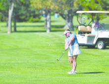 Oakley Hawthorne won the 3-4 grade girls competition, carding a 42 over six holes.