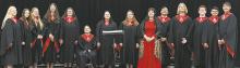 The Ainsworth choir received a superior rating during the competition