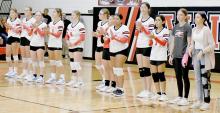 Ainsworth High School Volleyball Team finished up their 2024 season after play in the first round of district action. This year’s team members were (left to right) Jaylee Good, Megan Jones, Kinsey Walz, Gracyn Painter, Lily Beel, Genessis Ajin, Raelynn Reagan, Maya Macias, Jolyn Pozehl and Christina Fernau.