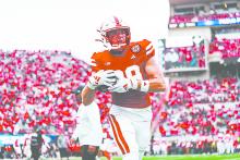 Carter Nelson, Ainsworth alum, sports the number 29 for the Nebraska Cornhuskers. Photo By University of Nebraska-Lincoln