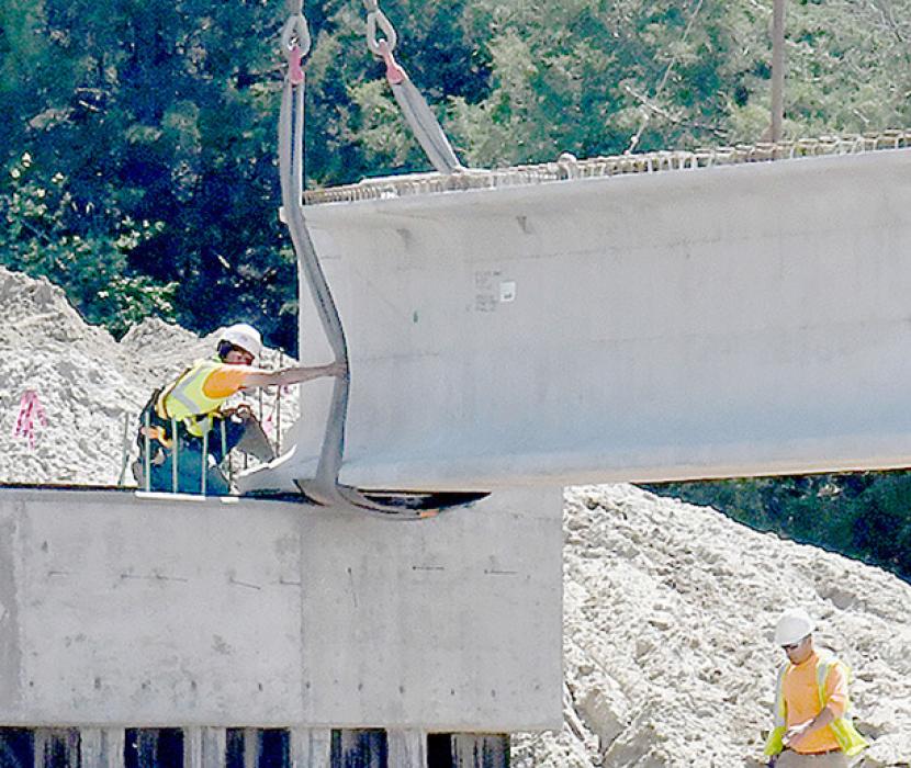 Progress Continues on Sand Draw Bridge