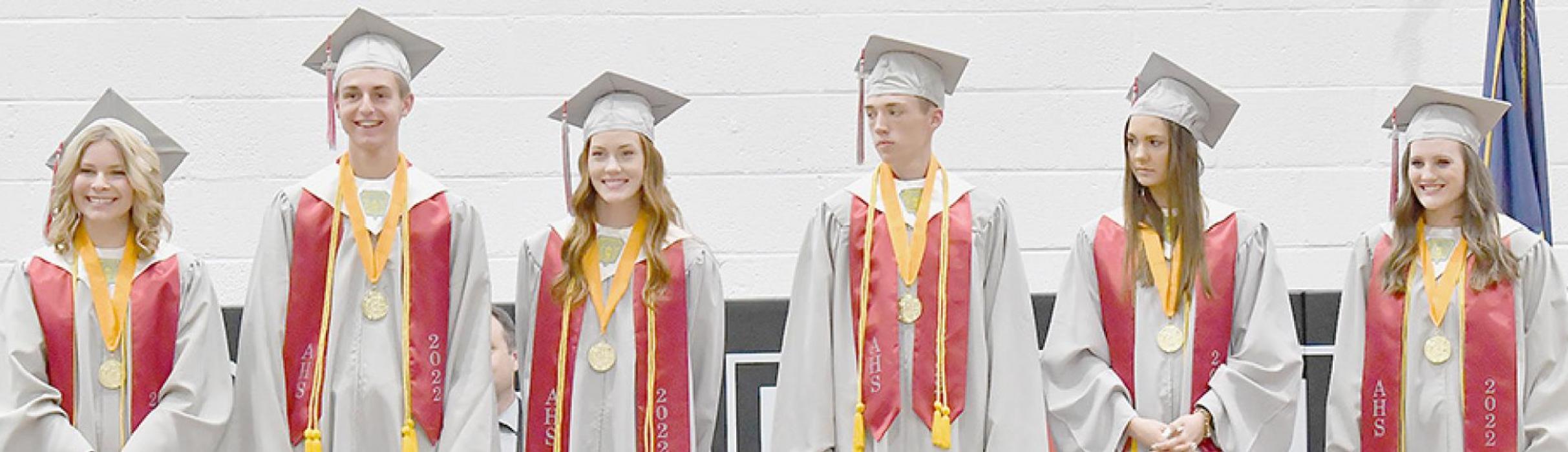 Honored Students Announced During Class of 2022 AHS Graduation