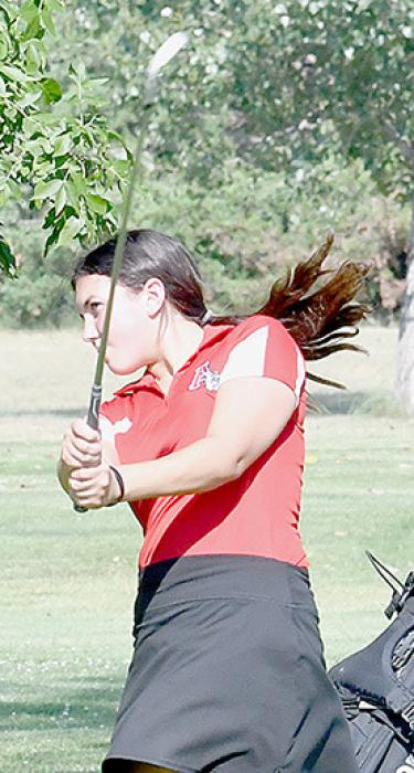 Braylin Rudnick shot a 141 for the Ainsworth JV Team.