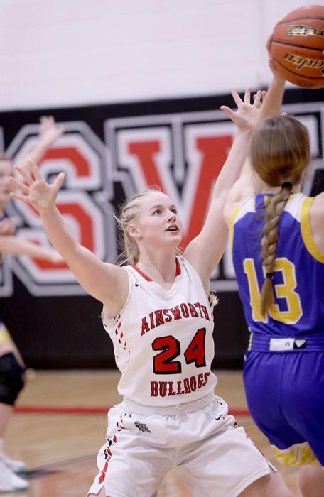 Senior Kerstyn Held will bring last years experience to help the Lady Bulldogs in the upcoming season. Photos by Debb Gracey
