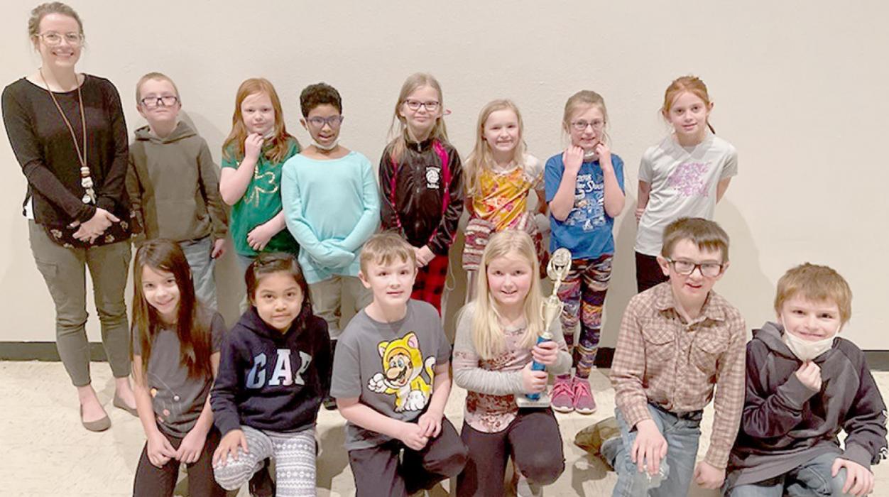 Ava Freudenburg Selected as Student of the Month at McAndrew Elementary Celebration