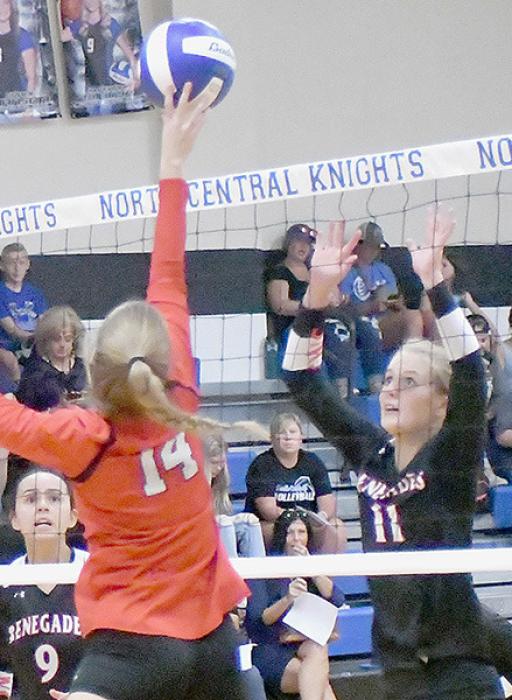 Ainsworth Volleyball Team is 7-3 on the Season