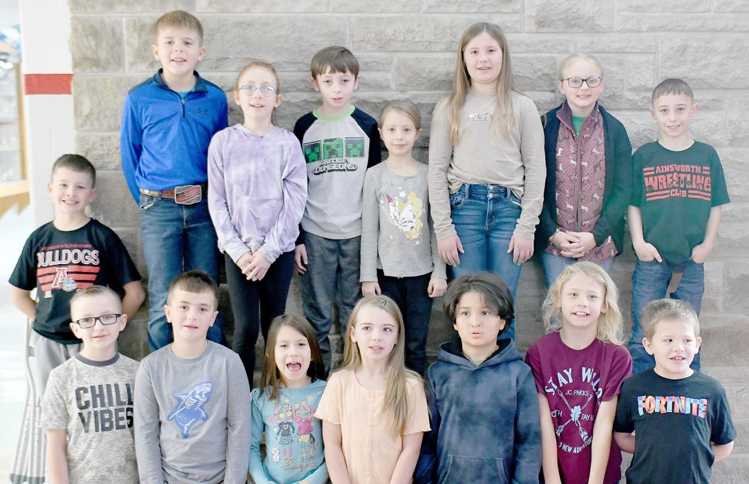 The third grade class taught by Sarah Carpenter at McAndrew Elementary share with us what their best gift they have ever received was. Sharing their best gift received are (Front Row - Left to Right): Hendryx Mashburn, Jett Hansmeyer, Korra Mussman, Sofeah Magill, Kameron Johnson, Osiris Vassar and Toby Crooker; (Back Row - Left to Right): Carter Johnson, Clayton Ferris, Nadia Wroblewski, Dylan Johnson, Sky Holloway, Sophia Ortner, Kalli Kempcke and Jamesin Ashcraft.