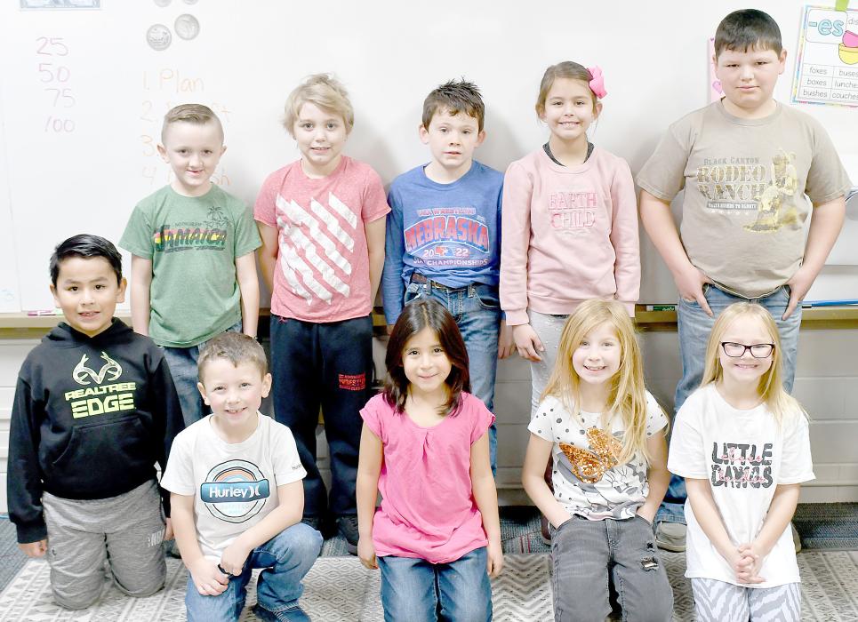 Did you ever wonder what Santa does in his spare time? These 2nd graders of Neiley Arens share what they think Santa does. (Front Row - Left to Right): Luis Garcia Alonso, Deakon Crane, Brenda Carranza, Brylee Barta and Gracyn Peterson; (Back Row - Left to Right): Bentley Mashburn, Duke Dailey, Blake Winters, Meliana Bothma and Milo Schmitz. Not pictured is Suttyn Zeigler.