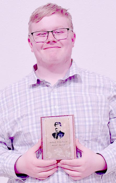 Ian Finley received the Patrick S. Gillmore Award for Outstanding Senior Band Member.
