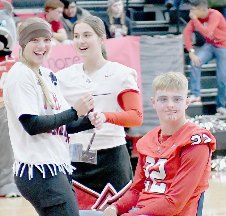Although the entry (to the left) that was to be a float by the 4th Grade Class didn’t place, it sure was right on, as the Ainsworth High School Bulldogs sure gave the Ainsworth Star-Journal a lot to write about this week.
