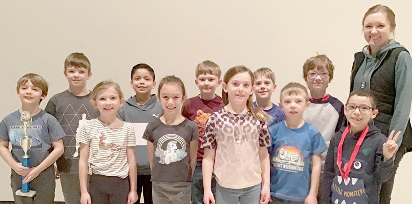 McAndrew Elementary January Students of the Month