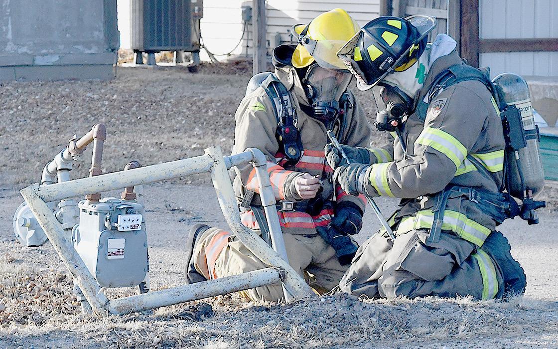 Gas Meter Hit ByVehicle