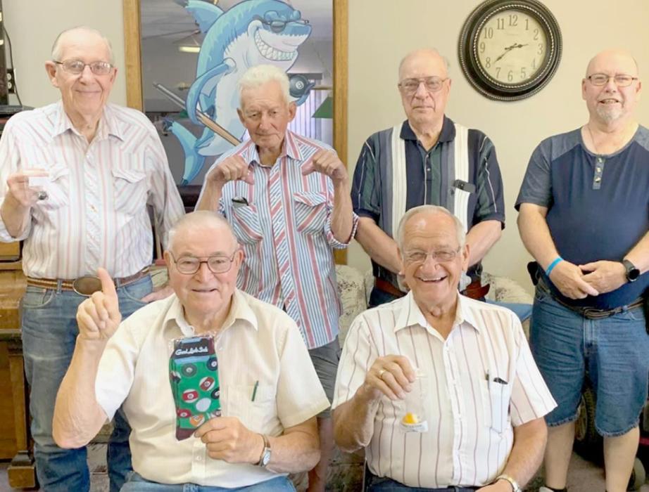 Charlie Keyser Wins Senior Center Pool Tournament