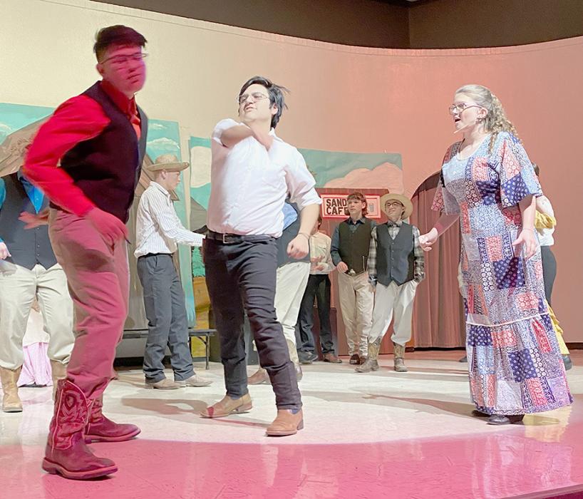 Ainsworth High School Music Department Presented “Seven Brides for Seven Brothers”