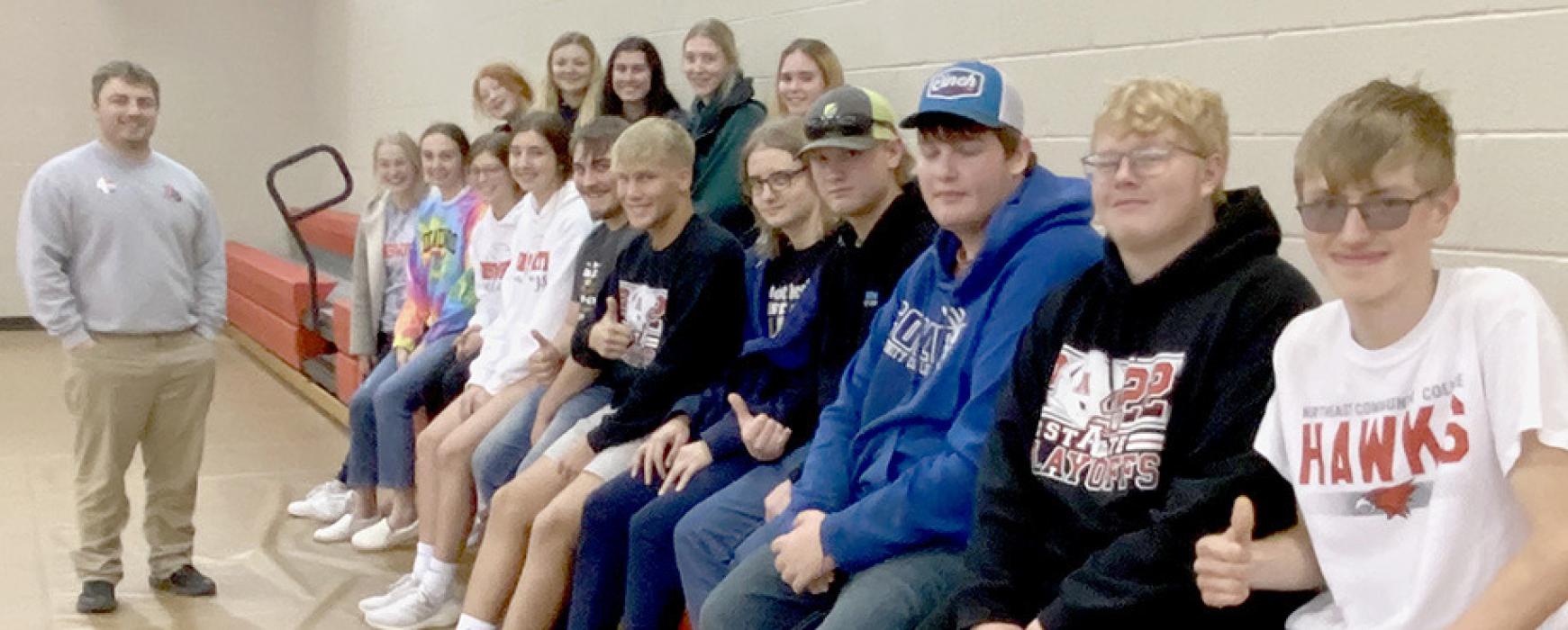 Ainsworth Community Schools Senior Government Teacher Jessi Owen takes all of the seniors that he teaches to voting polls on election day. He did say they had some seniors eligible to exercise their right to vote this year.
