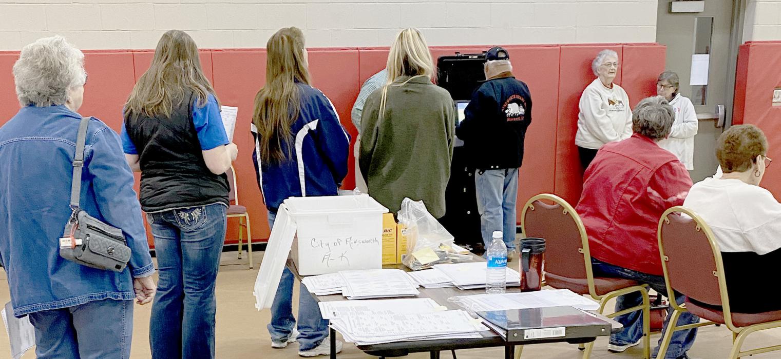 On election day, Tuesday, November 8th, the lines to sign in and to place your ballot on the scanners in Brown County, had waiting lines. Local interest was high and 60% of the eligible voters voiced their opinions.