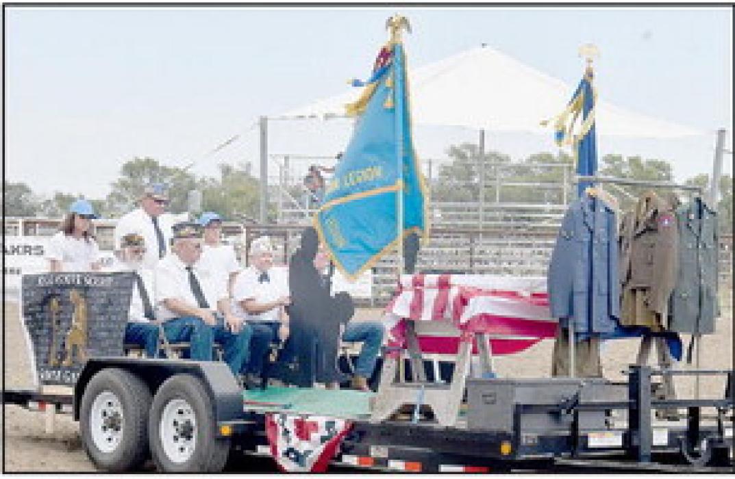 Ainsworth American Legion Post #79 took first place in the Clubs and Organizations Float category.