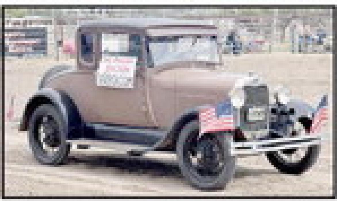 Phil Fuchs of the Philing Station Air BNB of Ainsworth took first place in the Antique Cars and Pickups category.