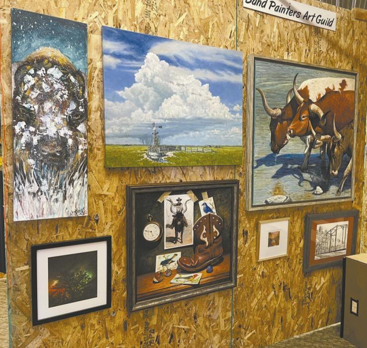 Several area artists were given awards at the state showcase in Ogallala.