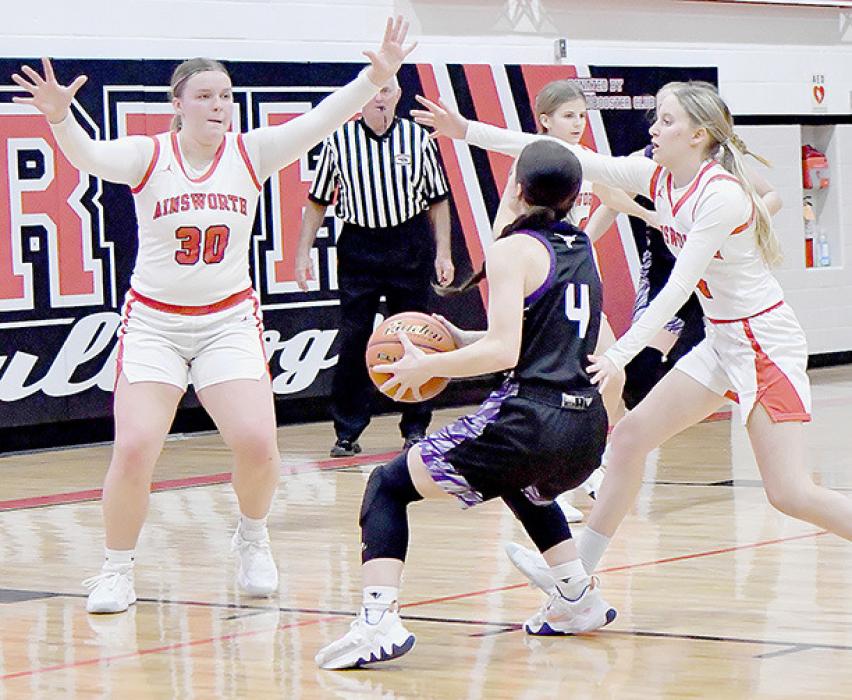 A tough Lady Bulldog defense held the Burwell Lady Longhorns to 37 points.