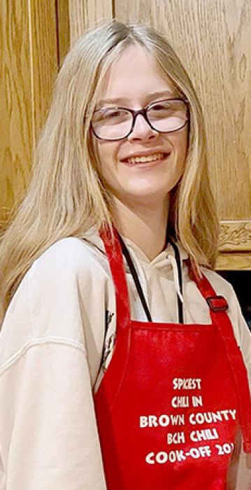 Giselle Schenkelberg of Omaha was named winner of Spiciest Chili.