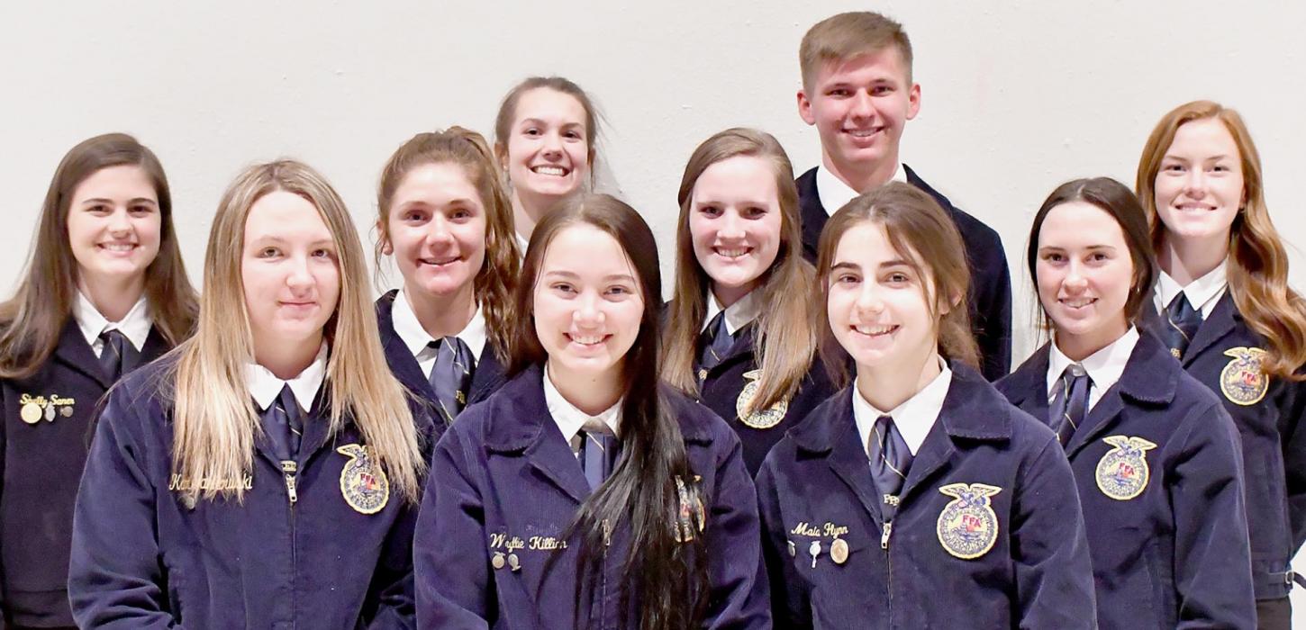 2022 A.H.S. State FFA Participants Good Luck At State Convention