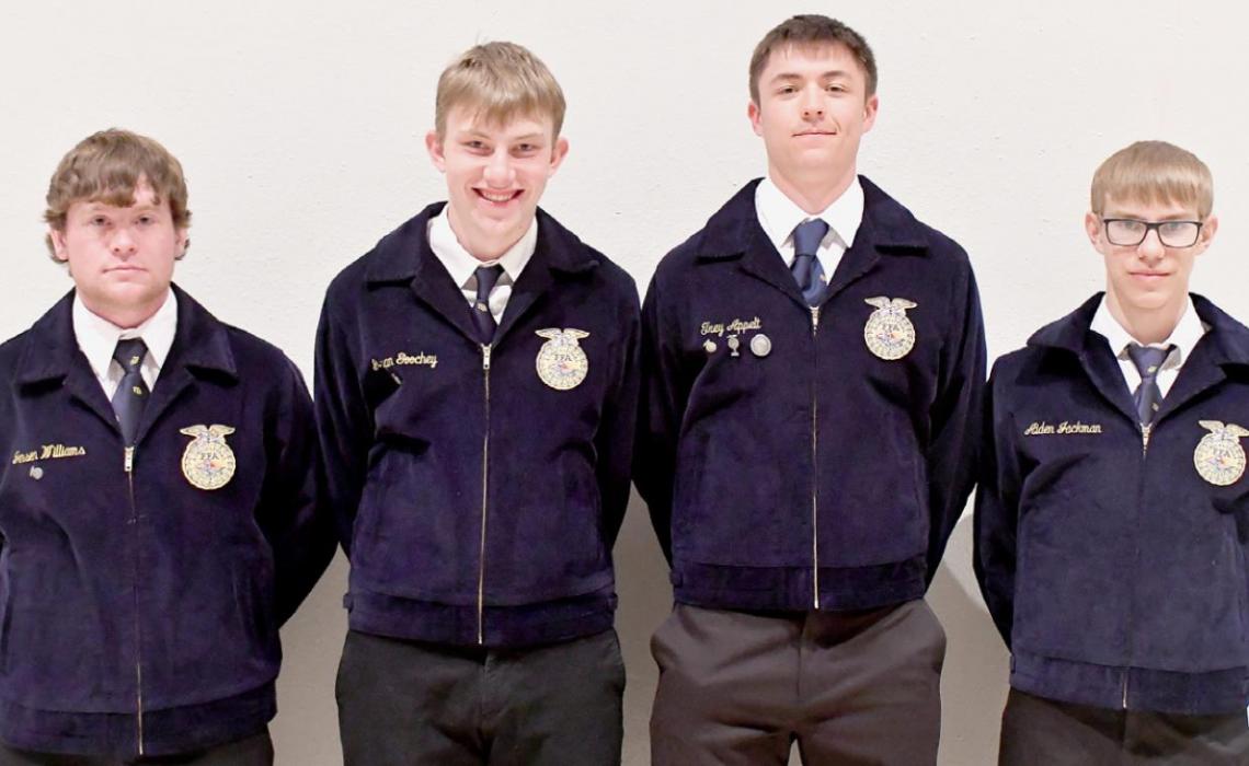 2022 A.H.S. State FFA Participants Good Luck At State Convention