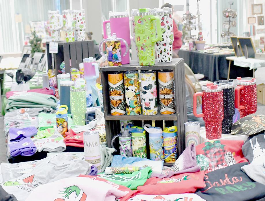 The annual small Business Saturday Holiday Vendor event was held on November 25th at The Connection. Lots of items were on display for shoppers to choose from including, towels, ornaments, the Grinch, baked items, clothing, knickknacks, cards, honey and holiday decor.
