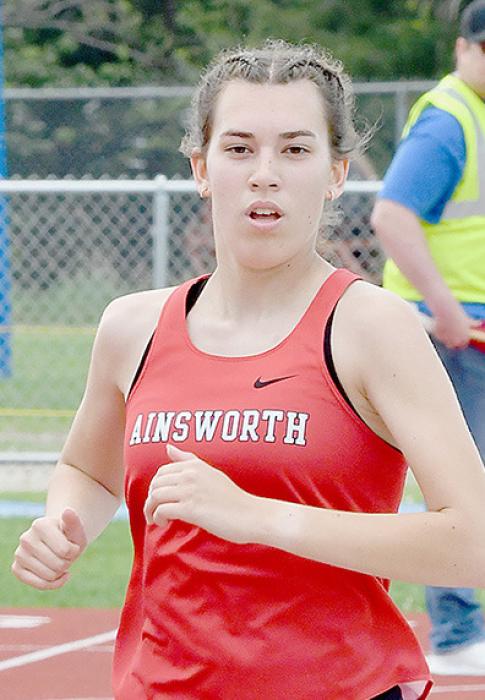 Katherine Kerrigan will be competing in her third State Track Meet in the 3200 Meter Run. She also qualified in the 1600 Meter Run and team member of the 4x800 Relay Team.