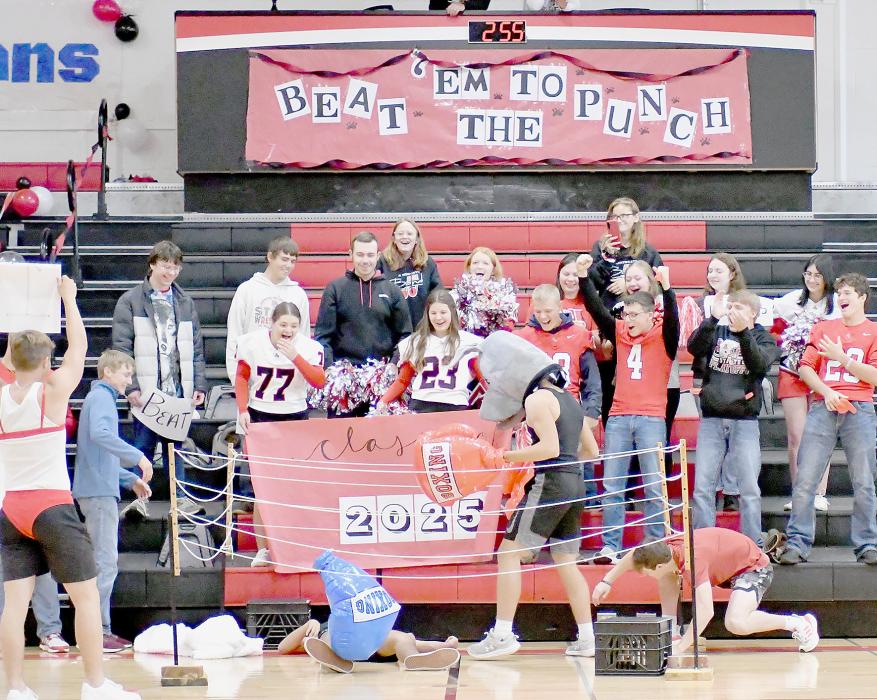 Rain, Wind and Cool Temperatures Moved AHS Homecoming Parade and Pep Rally Indoors