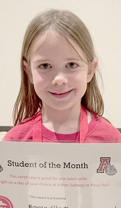 McAndrew Elementary Students of the Month