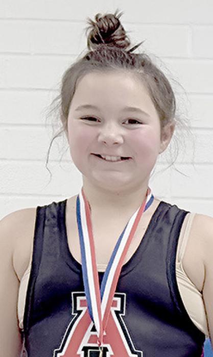 Adeline Hladky District Champion