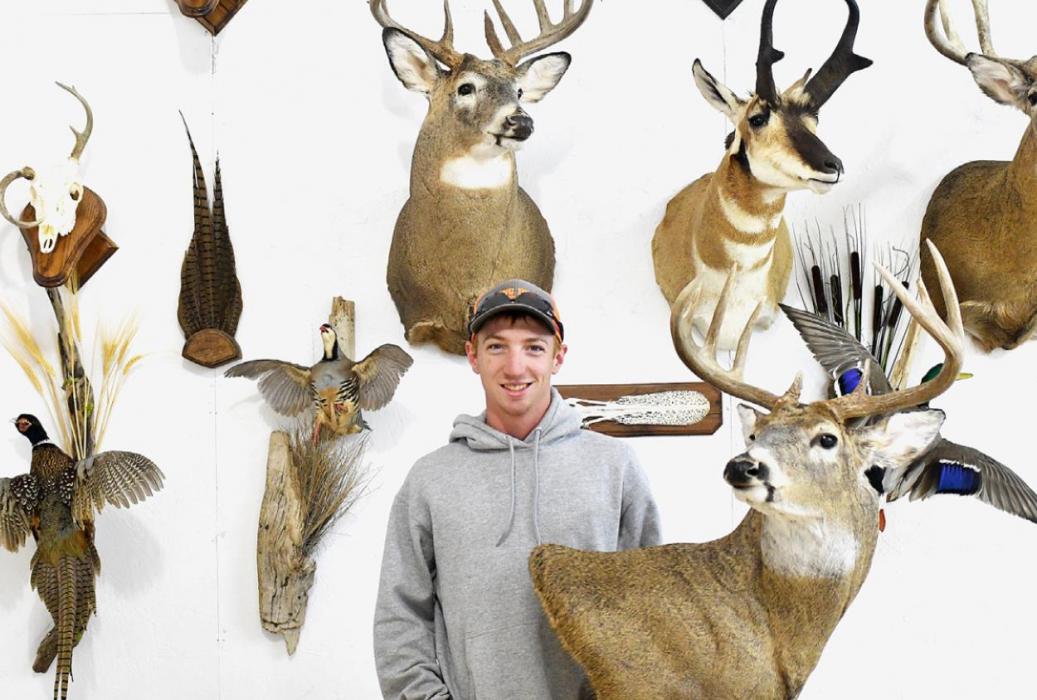 Ty Conroy, an Ainsworth native, is now offering taxidermy services at his new shop, Ty’s Taxidermy, located on Highway 20 in Ainsworth.