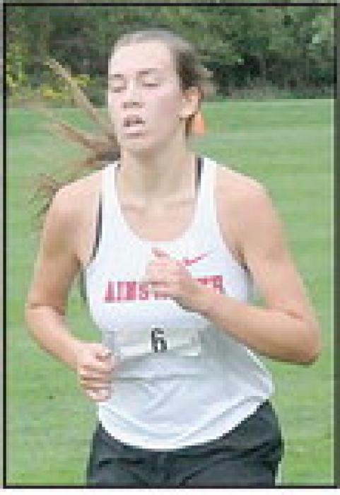 Katherine Kerrigan placed first with a time of 19:38.10.